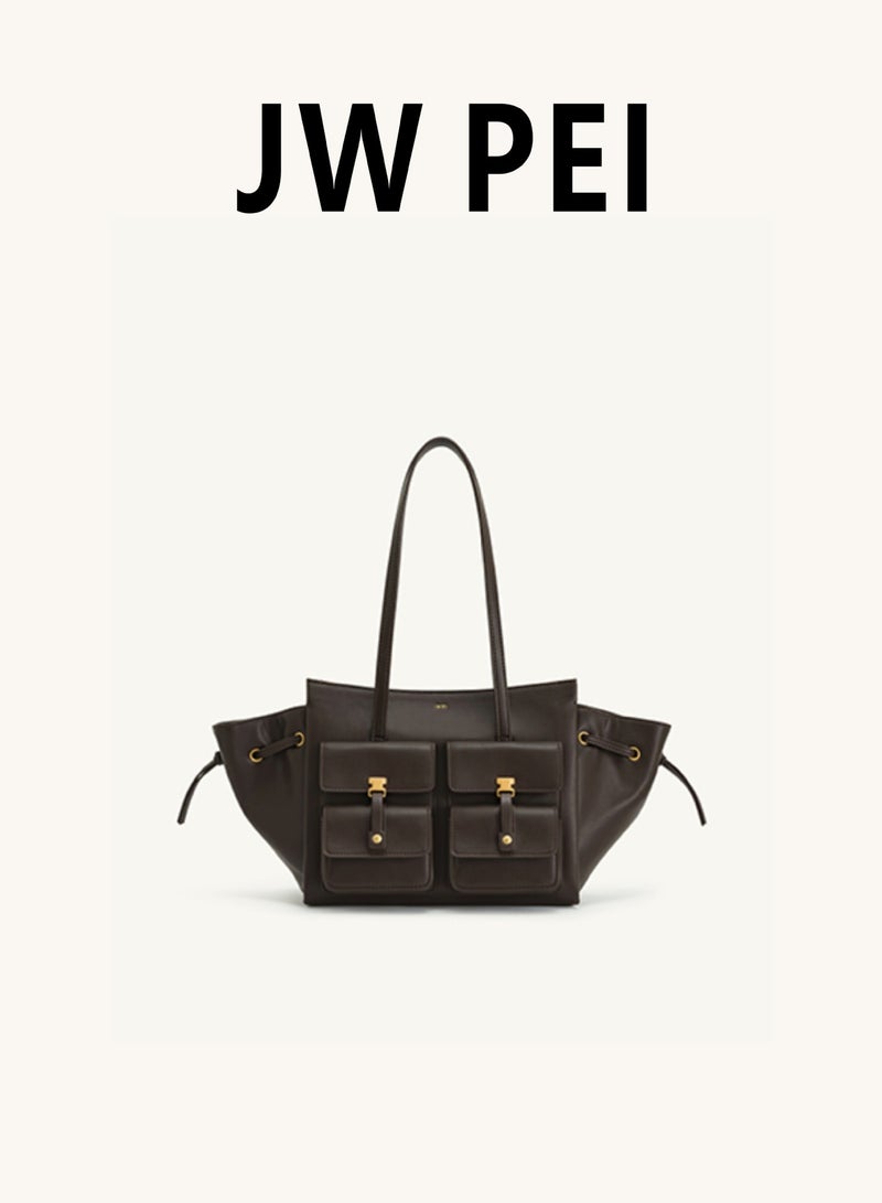 JW PEI Pocket Bag - Handheld Tote for Ladies - Large Capacity - Shoulder Bag - Premium Quality - Image 1