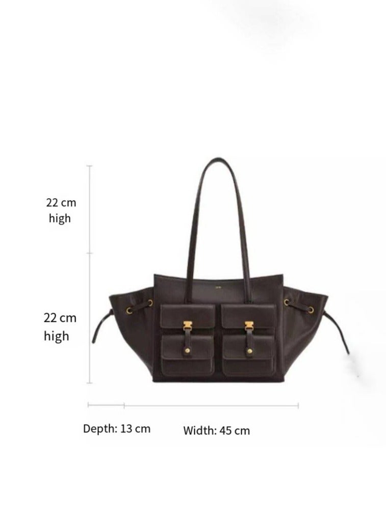 JW PEI Pocket Bag - Handheld Tote for Ladies - Large Capacity - Shoulder Bag - Premium Quality - Image 4