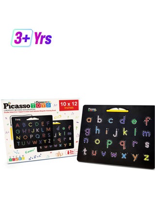 Picasso - Double-Sided Magnetic Drawing Board with Upper & Lower Case Letters (10X12 Inch) – Interactive Learning Toy for Kids, Enhances Writing, Reading & Creativity - pzsku/Z7EAAA0C1B6047C595F9FZ/45/1749118997/8686c9e8-23a5-4cf7-8743-85b465649901