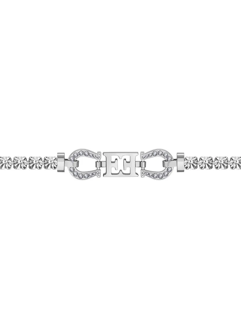ESCADA Zoe Silver Crystal Chain Bracelet for Women