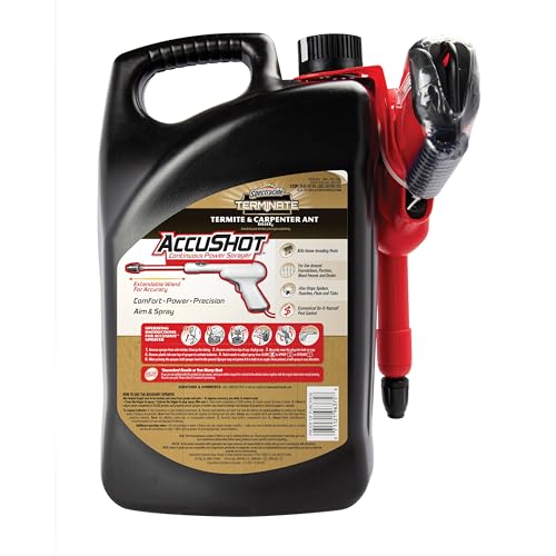 Spectracide Terminate Termite And Carpenter Ant Killer 1.33 Gallons, Includes AccuShot Sprayer - Image 5