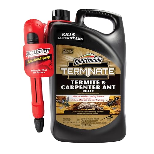 Spectracide Terminate Termite And Carpenter Ant Killer 1.33 Gallons, Includes AccuShot Sprayer - Image 1