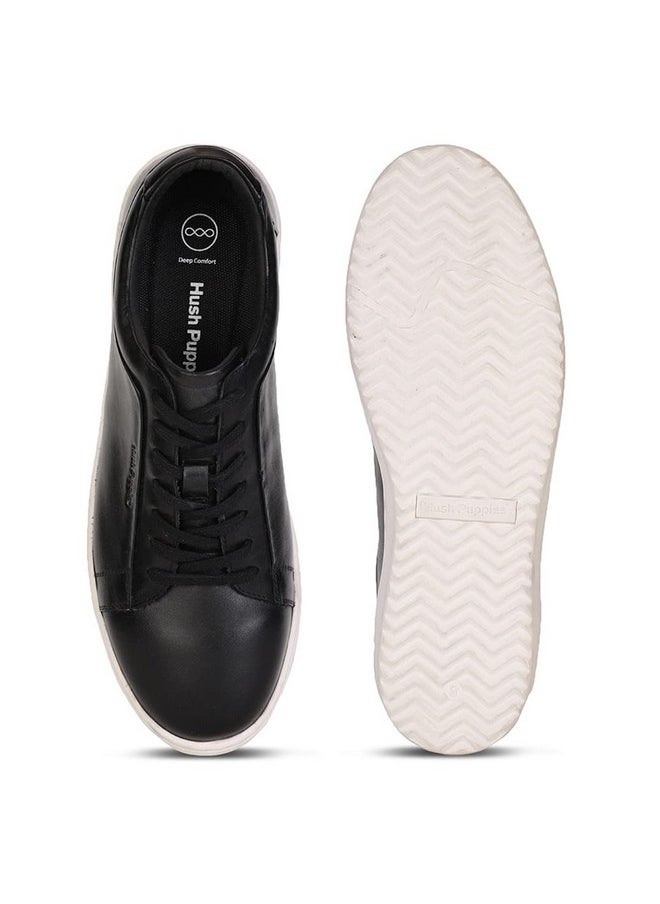 Hush Puppies - Hush Puppies Men's SMITH CRUST E Sneakers (8546612_BLACK_7 UK) - Image 1