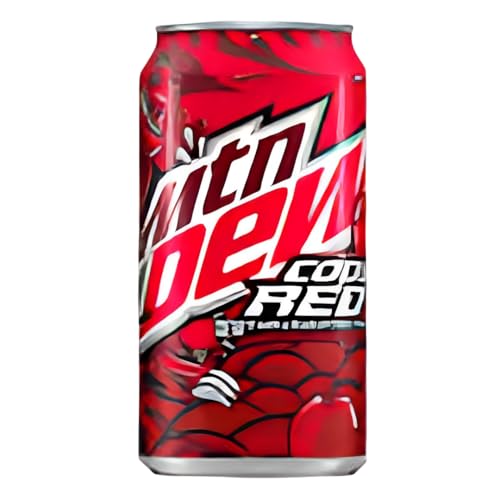 MountainDew Code Red Cherry Flavoured Soft Drink, 355ml Cans, Pack of 6 x 355ml (Imported) - Image 4