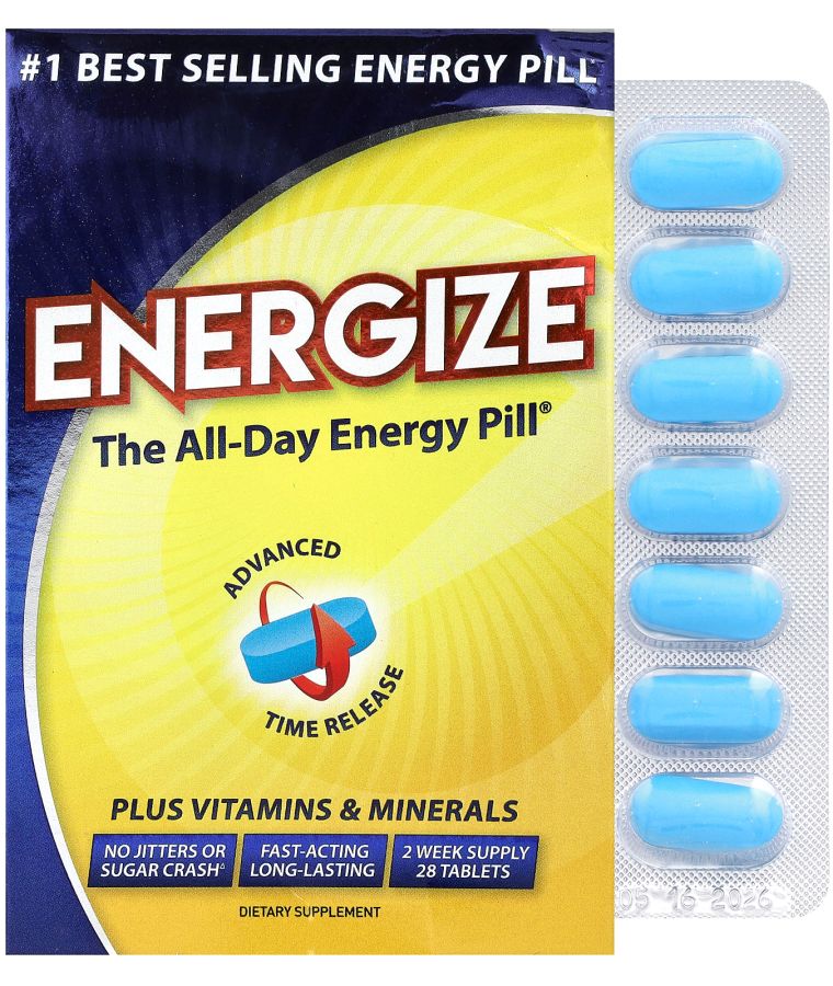 iSatori Energize The All-Day Energy Pill  28 Tablets