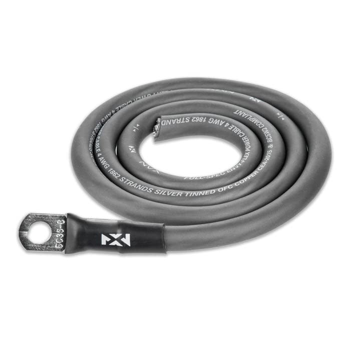NVX True 4 Gauge AWG 100% OFC Complete Amplifier Wiring Kit with 2-Channel RCA Cable - XKIT42 - Image 4
