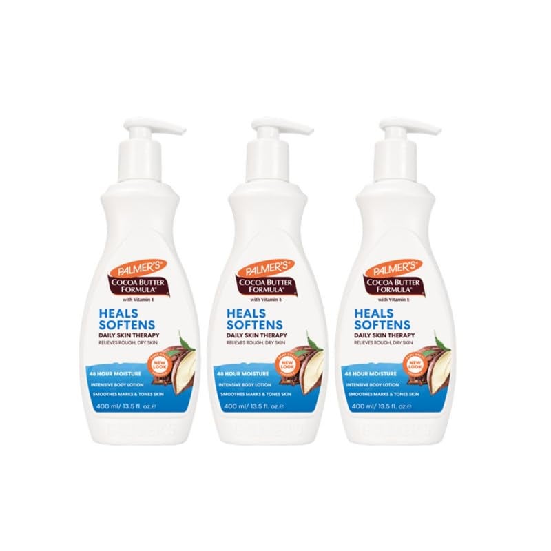 PALMER'S Palmers Cocoa Butter Formula Body Lotion 400ml Pack of 3  - Image 1