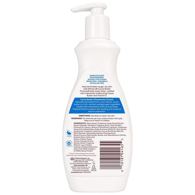 PALMER'S Palmers Cocoa Butter Formula Body Lotion 400ml Pack of 3  - Image 3