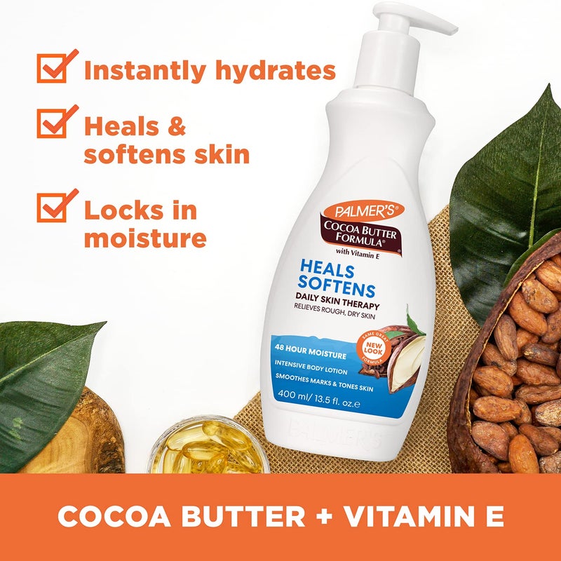 PALMER'S Palmers Cocoa Butter Formula Body Lotion 400ml Pack of 3  - Image 5