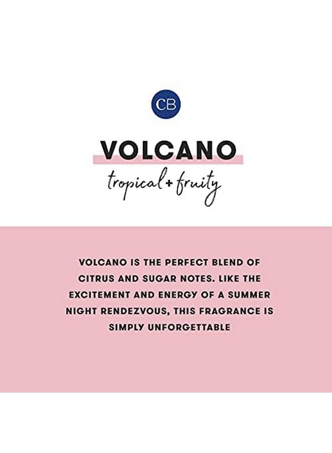 Capri Blue Capri Blue Volcano Scented Candles - Luxury Candles for Home Scented with Tropical Fruit & Sugared Citrus - Soy Candle Wax Blend - Tropical Candle - Jar Candles - 3 Wick Candle - Blue Candle (48 oz)  - Image 3