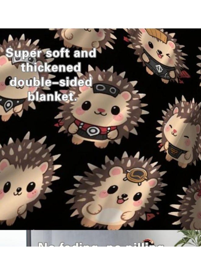 عام بطانية رقيقة من الفانيلا (حرارة ومريحة، ومناسبة للنوم واستخدام اللعبة والغبار والرمل) 150 سم * 200 سم - 51 - Image 5