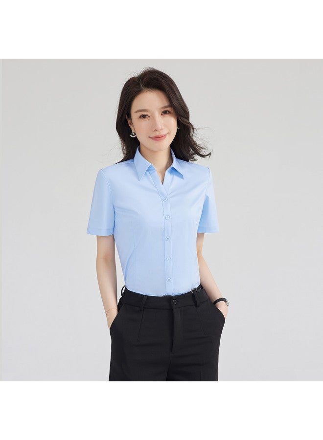 ROMON Women'S Short-Sleeve Shirt, Versatile, Simple, Fashionable, Comfortable For Daily Wear - Image 5
