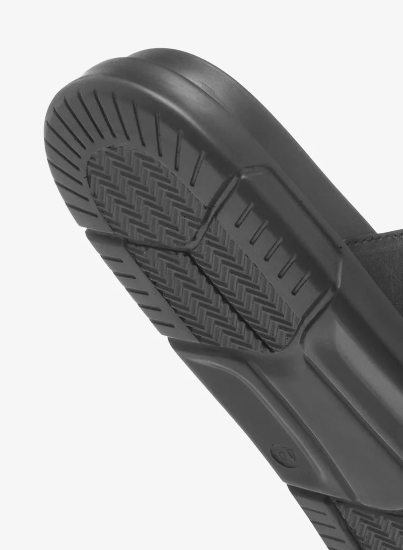 DUCHINI BLACK Men Slip-On Comfort Sandals for Men | Best Price UAE