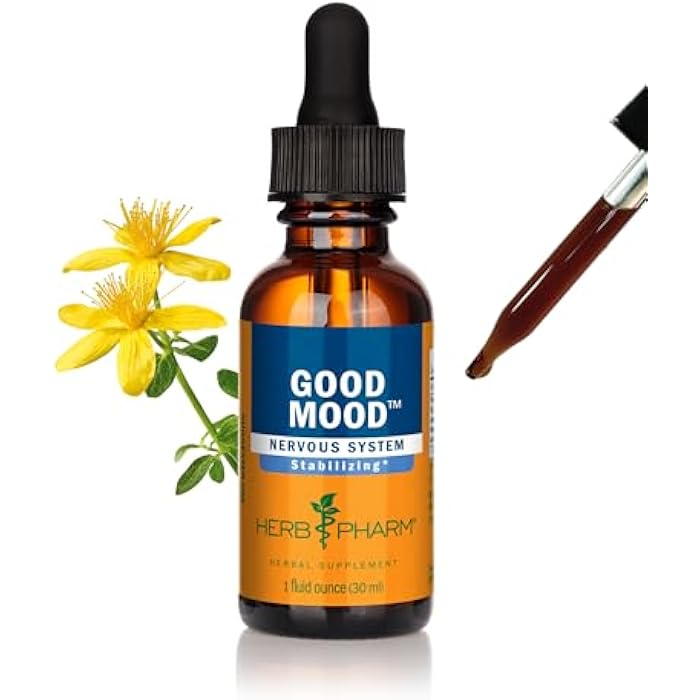Herb Pharm Good Mood Liquid Herbal Formula with St. John's Wort for Healthy Emotional Balance - 1 Ounce - Image 1