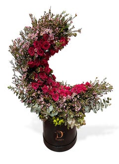 Eid And Ramadan Fuchsia Rose Bouquet