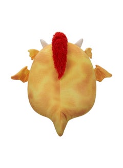 Squishmallows Large Plush 16 inch Dieric Yellow Textured Dragon with Red Hair Officially Licensed Kellytoy Plush Toy Colorful Soft Gift for Kids Girls & Boys Washable Squishy Stuff Toy Multicolor All Age  - Image 2