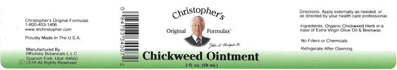 Christopher's Original Formulas Chickweed Ointment, 2 Ounce - Natural Healing for Skin Irritations - Image 4