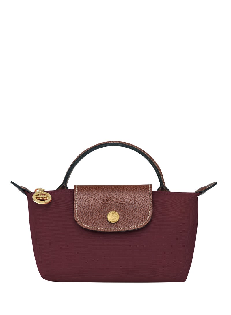 Longchamp Women's Mini handbag,Crossbody Bags,Shoulder Bag Shoulder strap with buckle,Claret Classic Style - Image 3