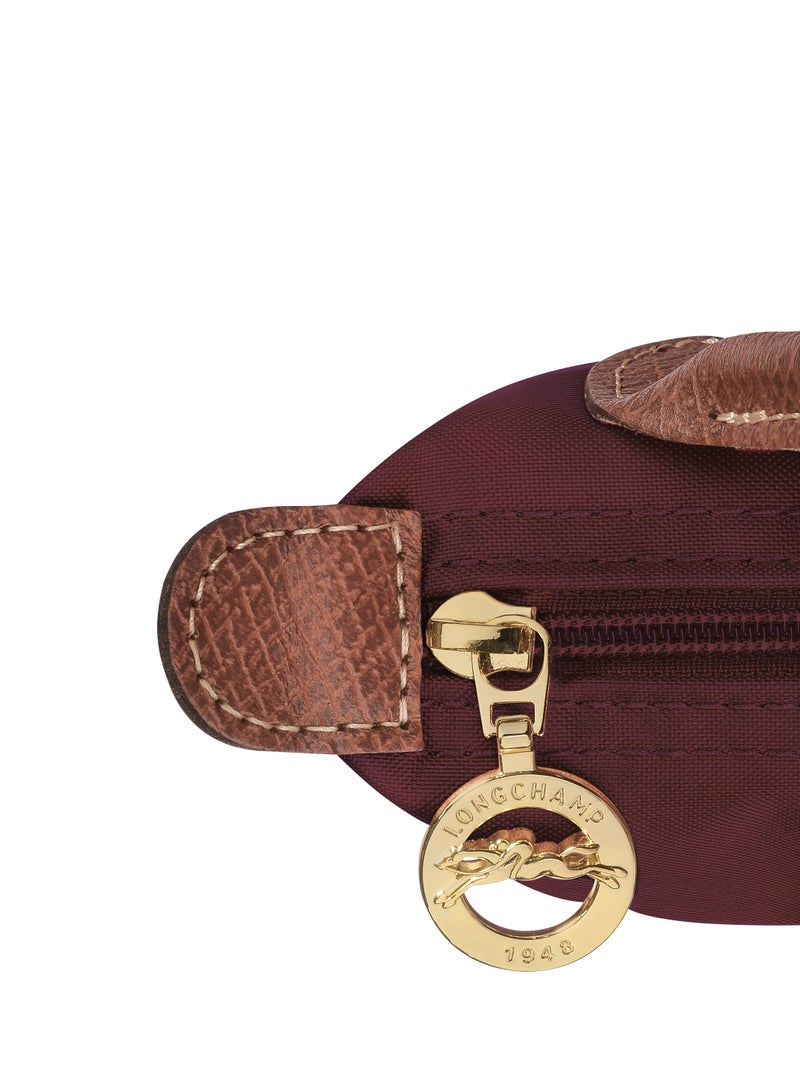 Longchamp Women's Mini handbag,Crossbody Bags,Shoulder Bag Shoulder strap with buckle,Claret Classic Style - Image 5