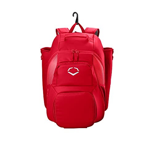 EvoShield Tone Set Baseball Backpack - Scarlet - Image 3