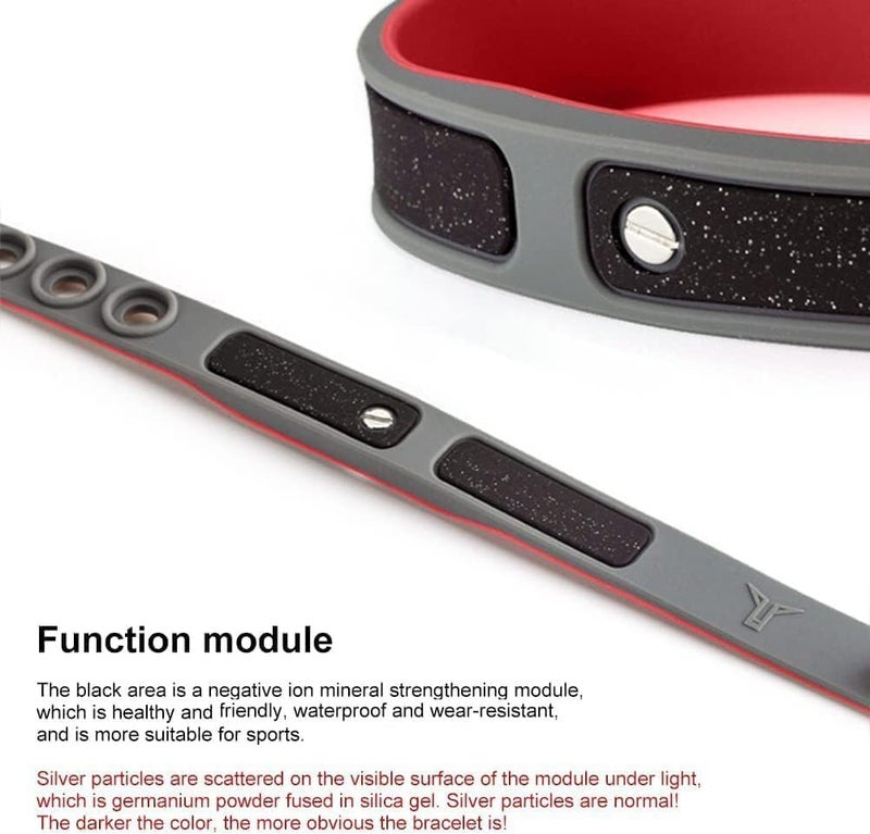 SWIUKPHE Anti Static Wristband, Wireless Antistatic Wrist Strap, Adjustable Balance Anion Bracelet for Electrostatic Removal, Winter Discharge Elimination Accessories for Men And Women, Black - Image 2