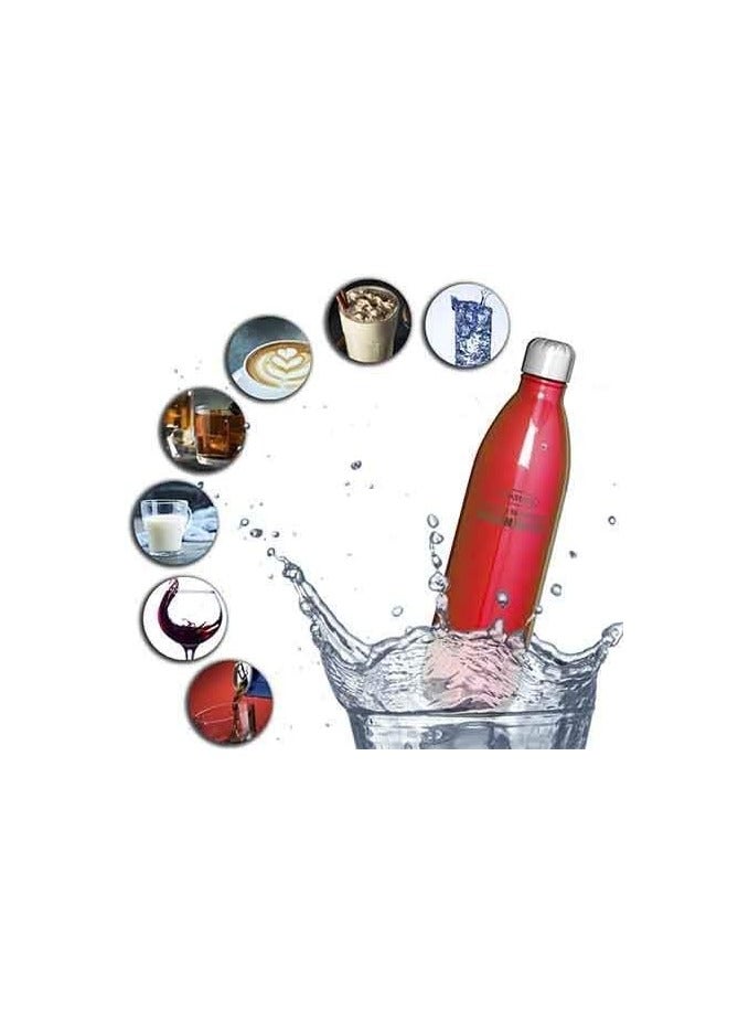 Atlasware 500 ml Double Wall Stainless Steel Vacuum Bottle Assorted Colors (Color may vary) - Image 4