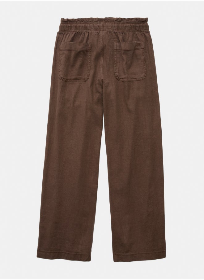 American Eagle AE Dreamy Drape Linen-Blend Pull-On Pant  - Image 5