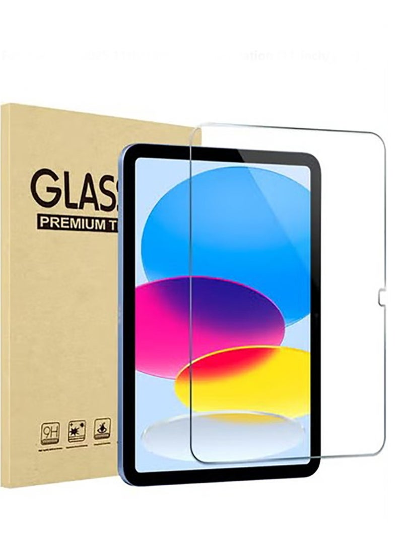1 Pack Screen Protector for iPad A16 11inch 2025/iPad 10th 10.9 Inch 2022,Upgrade Edge Protection,Scratch-Resistant, Clarity, Anti Fingerprint, Easy Installation, Bubble Free  - Image 1