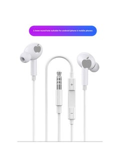 Suitable For The Second Generation Of Apple Headphones In-ear Subwoofer Android Universal In-line Pop-up Window Wire Control Third Generation LeTV Headphones-Color:Three Generations Of Round Holes 3.5mm Apple Android Universal Version Of The Defective Rate Control In 3