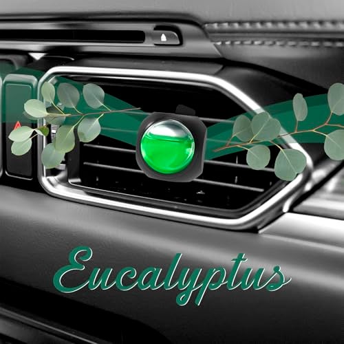 DRIVEJOY Car Air Freshener Vent Clips, 8 Pack, Provides Long-Lasting Scent, Up to 240 Days, Odor Eliminator (Eucalyptus) - Image 5