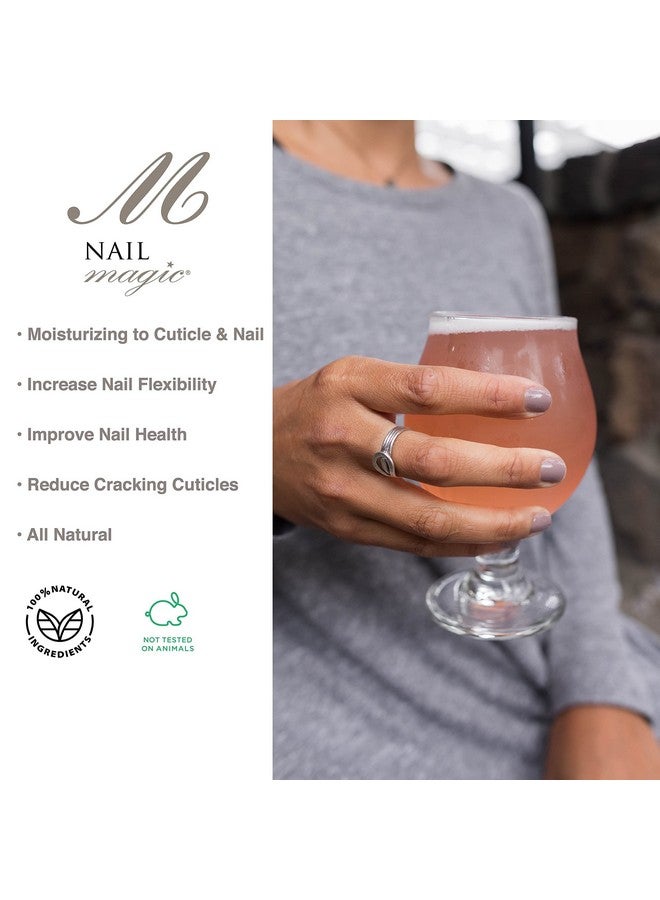 Nail Magic Hand & Cuticle Oil Vanilla Almond Cuticle Oil Natural Cuticle Oil Nail Health Stronger Nails 0.5 Fluid Ounce - Image 4
