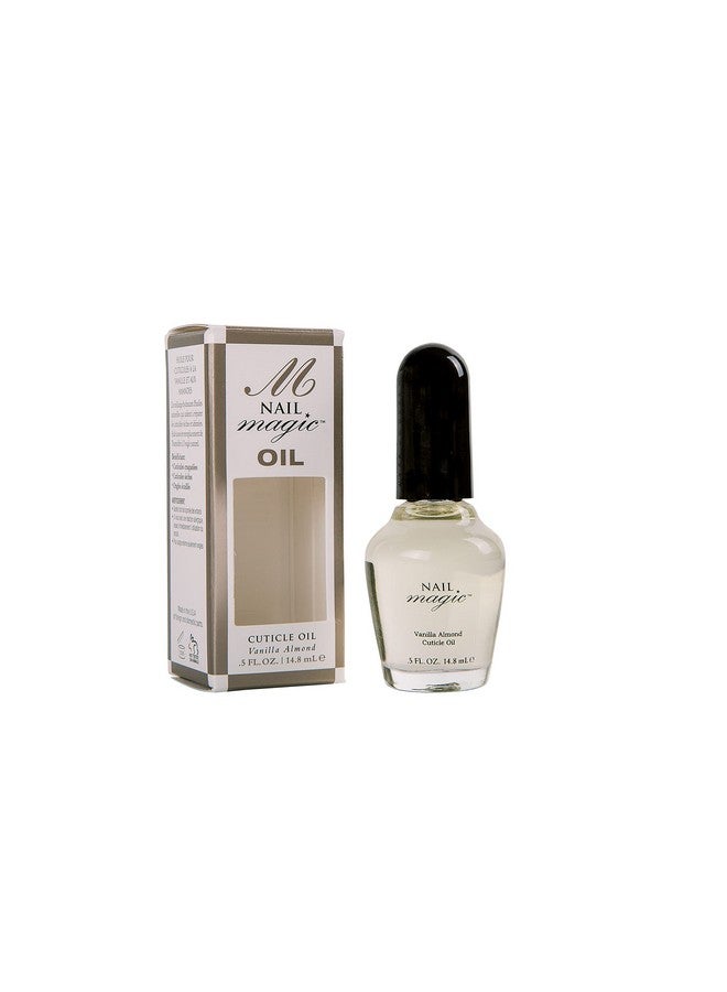 Nail Magic Hand & Cuticle Oil Vanilla Almond Cuticle Oil Natural Cuticle Oil Nail Health Stronger Nails 0.5 Fluid Ounce - Image 3