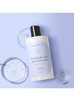 ARATA Arata 1% Salicylic Acid Exfoliating Body Wash 300 Ml  - Image 2