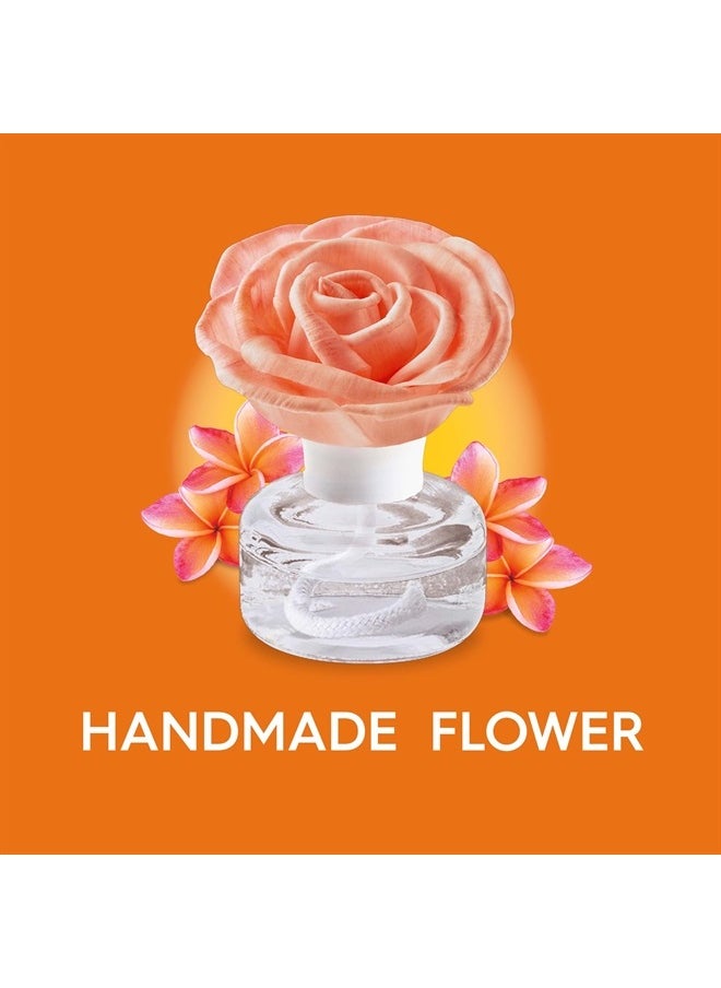 renuzit Scent Blossoms Fragrance Diffuser Handmade Flower, Blissful Moments, 1 Count  - Image 4