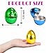 GiftExpress 50 Pcs Metallic Assorted Color Gold Easter Eggs Colorful Hinged Multi Eggs for Easter Egg Hunt Easter Basket Stuffer Party Toys Surprising Egg Classroom Prize Plastic Egg Bulk 23 - Image 4