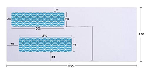 Aimoh 500#8 Double Window Self Seal Security Envelopes - for Business Checks, QuickBooks & Quicken Checks, Size 3 5/8 x 8 11/16 Inches - Checks Fit Perfectly - Not for Invoices, 500 Count (30180) - Image 3