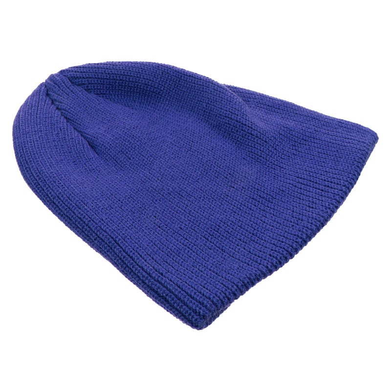 Blue Woolen Knitted Winter Hat Ear Protection Warm Beanie Cap For Women - Image 2
