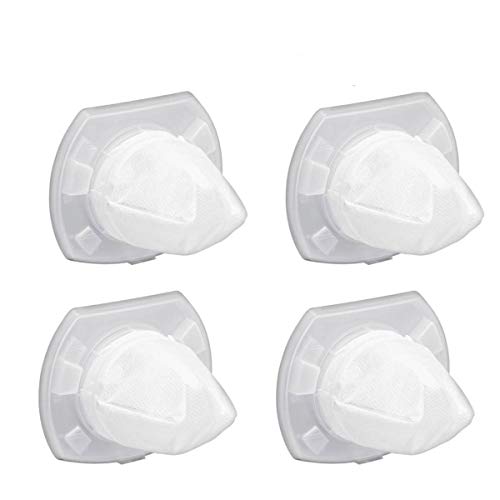 Leacheery 4 Pack Replacement Filter for Black  Decker VF110 Dustbuster Compatible Filters for CHV1410L CHV9610 CHV1210 CHV1510 CHV1410L32 HHVI315JO32 HHVI315JO42 HHVI320JR02 HHVI325JR22