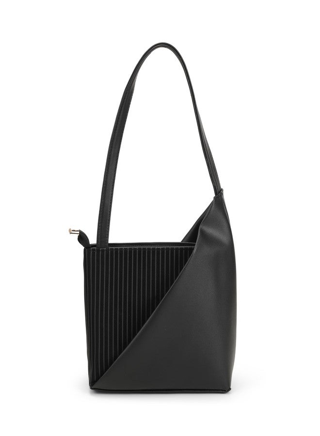 Metro Women's Black Women's Shoulder bags(66-806) - Image 4