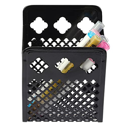 zeyce Magnetic Pencil Holder - Magnetic Locker Organizer, 1 Pack Pen Holder Locker Accessories for School and Office (1 Pack Black) - Image 5