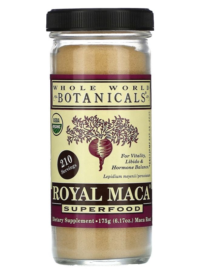 Whole World Botanicals - Royal Maca Superfood 6.17 oz (175 g) - Image 1