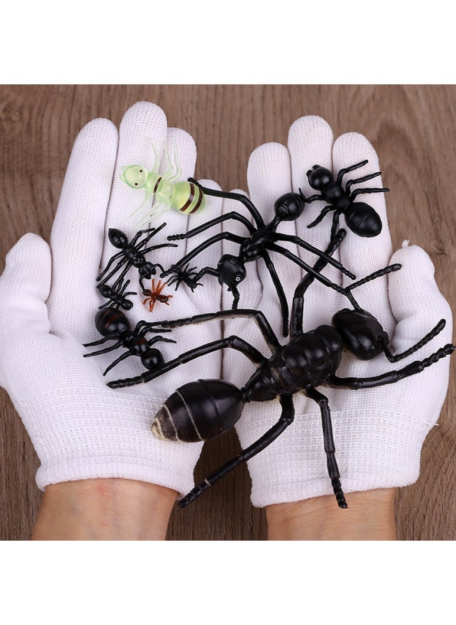 null - Simulation Size Ant Model Plastic Simulation Animal Children's Toys Insects Multi-legged Big Head Ants Props Wholesale-Color:PVC-medium Ant One Price - Image 1