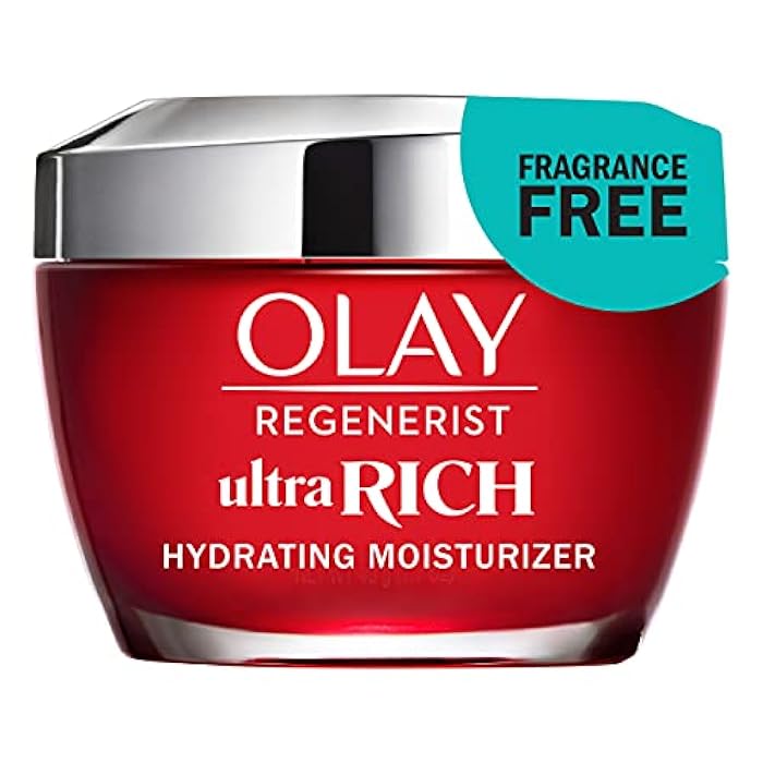 Olay Regenerist Ultra Rich Face Moisturizer, Fragrance-Free, 1.7 Oz - Image 1