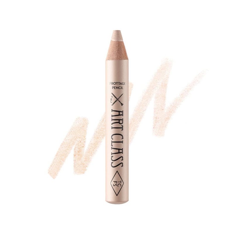 Too Cool For School Artclass Frottage Pencil Multi Use Makeup Pencil â€“ #01 Shining Linen - Image 1