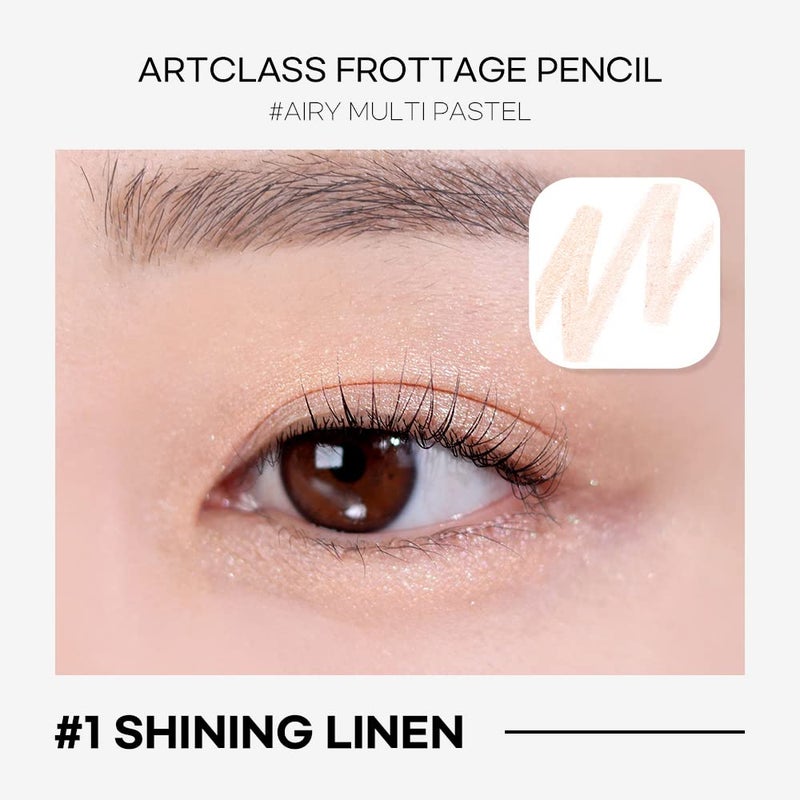 Too Cool For School Artclass Frottage Pencil Multi Use Makeup Pencil â€“ #01 Shining Linen - Image 3