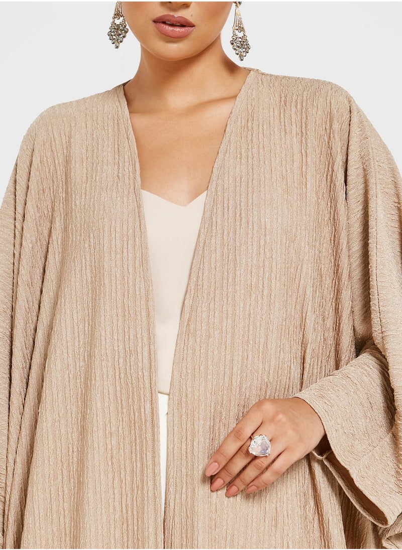 Khizana Textured Abaya  - Image 3
