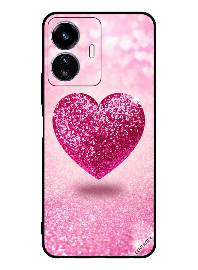 Covernex Protective Case Cover For vivo Y77e Glitter Heart - Image 1