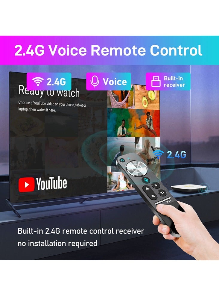 اتش 96 ماكس صندوق تلفزيون يعمل بنظام Android 13.0 مع معالج RK3528 رباعي النواة ARM Cortex A53 يدعم 2.4G و6G WIFI وBluetooth 5.0 TV Set Top Box - Image 4