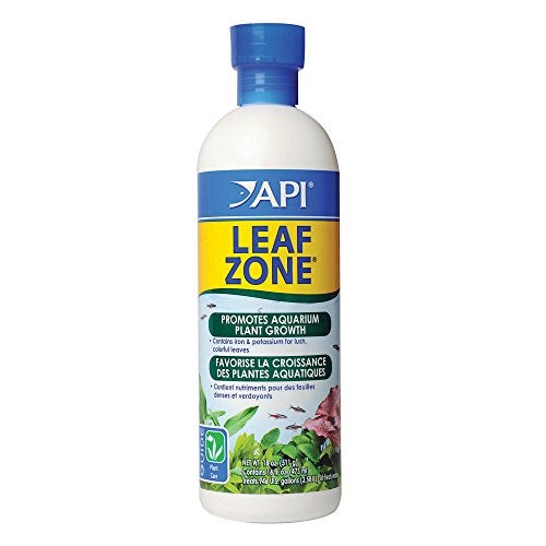 API LEAF ZONE Freshwater Aquarium Plant Fertilizer 18-Ounce Bottle White - Image 1