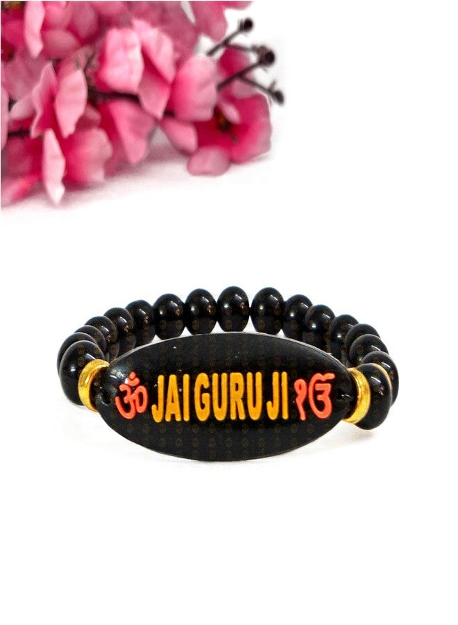 Viditi سوار فيديتي جوروجي 199 | أساور جوروجي | سوار جورو جي | أساور جوروجي سواروب | أساور Guruji Blessings للرجال والنساء باللون الأسود تحت سن 199 - Image 1